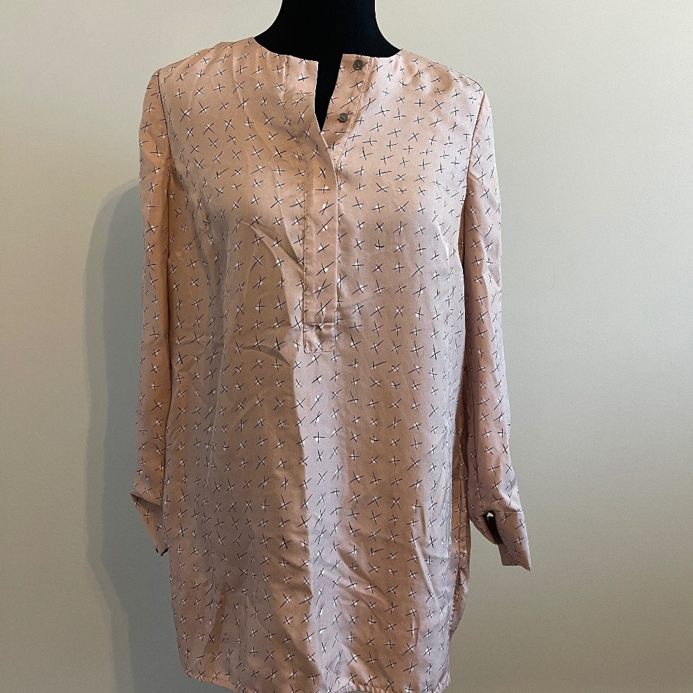 L.K. Bennett Patterned Blouse Size 8